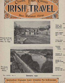 Cumann Luc'c Cua"~Q No H-~Lreonn IRISH TRAVEL January" 1943