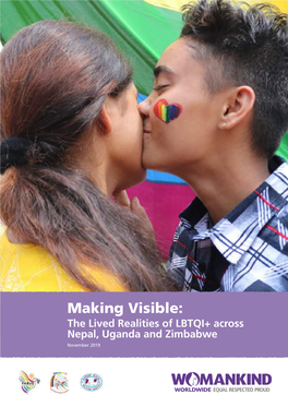 Making Visible: the Lived Realities of LBTQI+ Across Nepal, Uganda And