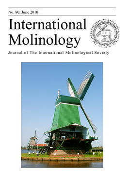 No. 80, June 2010 Journal of the International Molinological Society