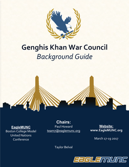 Genghis Khan War Council Background Guide