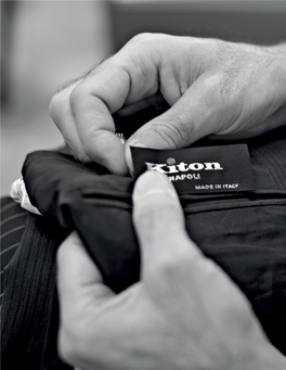 Caleo Magazine Autumn/Winter 2015-16 Kiton the Story Behind the World’S Most Expensive Suit