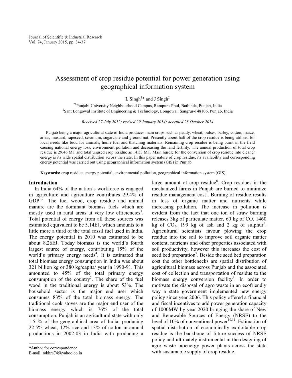 Study of Dental Fluorosis in Subjects Related to a Phosphatic Fertilizer