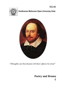 Poetry and Drama 1 EG-01