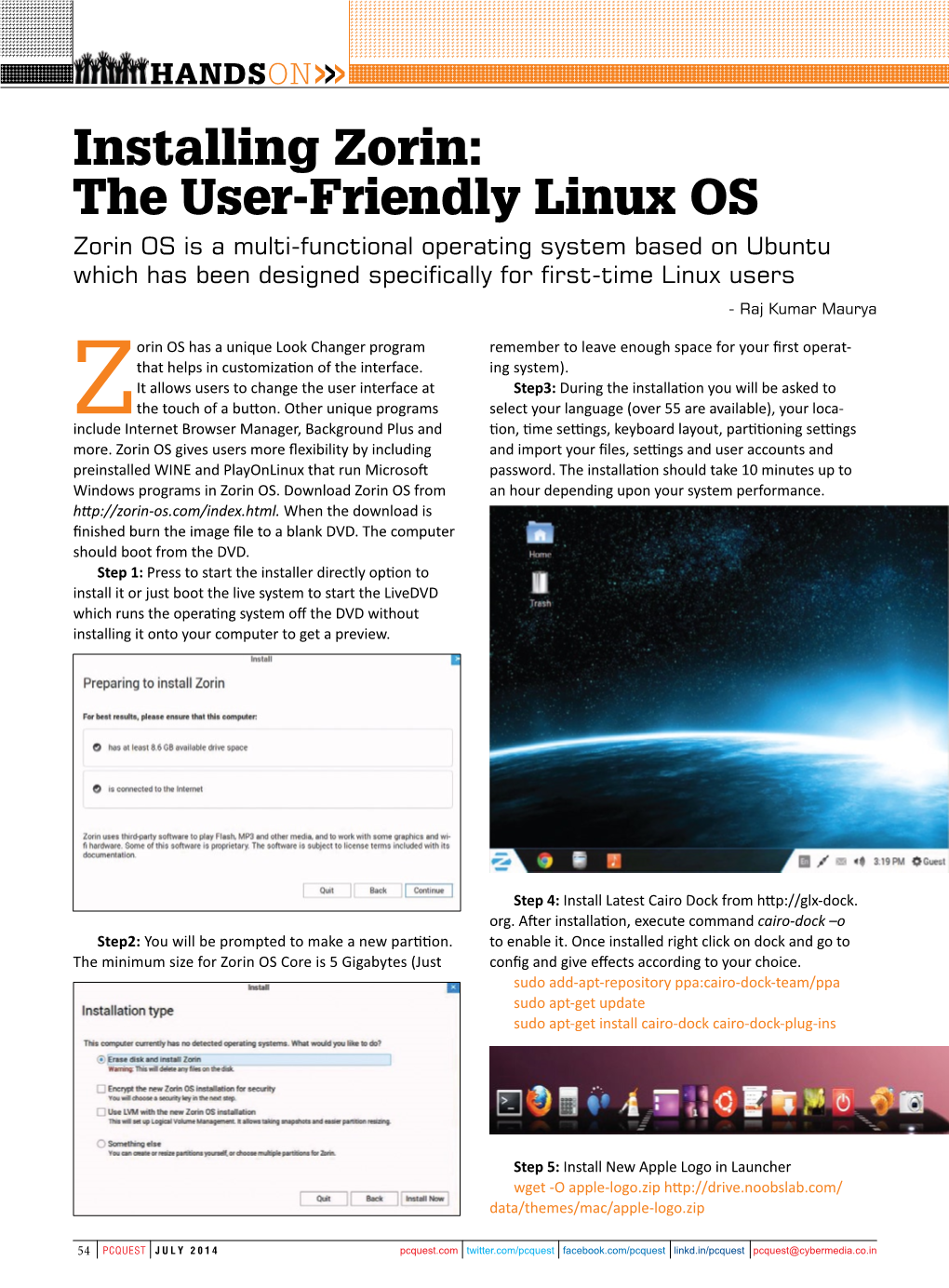 Installing Zorin: the User-Friendly Linux OS