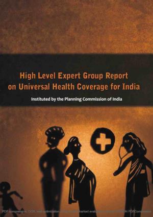 High Level Expert Group Report on Universal Health Coverage for India