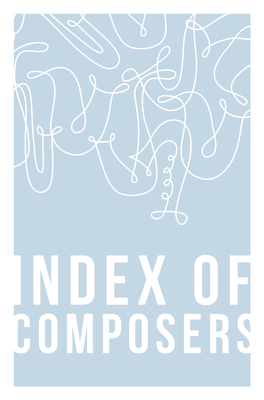 Index of Composers A
