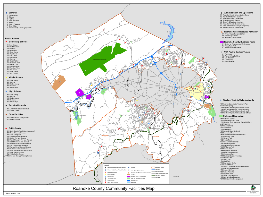 Roanoke County Community Facilities