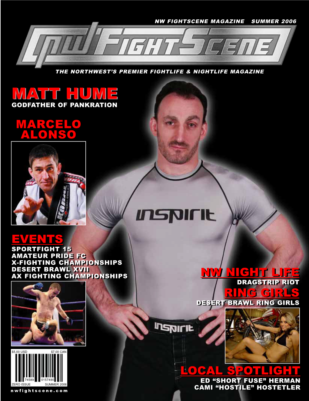 Matt Humehume Godfather of Pankration Marcelo Alonso