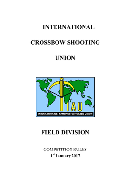 International Crossbow Shooting Union Field Division