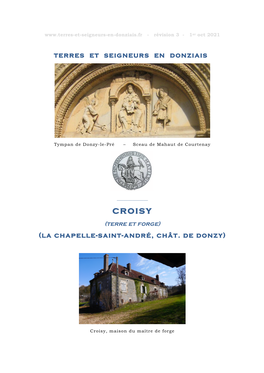 Croisy (Terre Et Forge) (La Chapelle-Saint-André, Chât