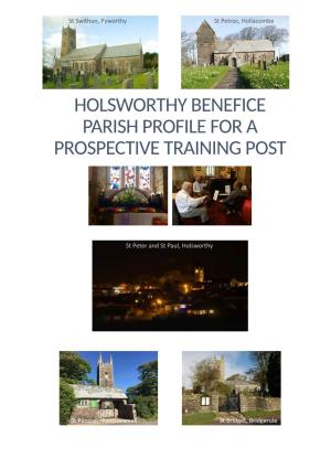 Parish Profile Proforma Holsworthy 2021