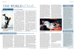 THE Worldof Birds Attaching Devices That Transmit And/Or Wild