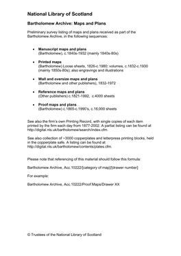 2011-05-Bartholomew-Maps-List.Pdf