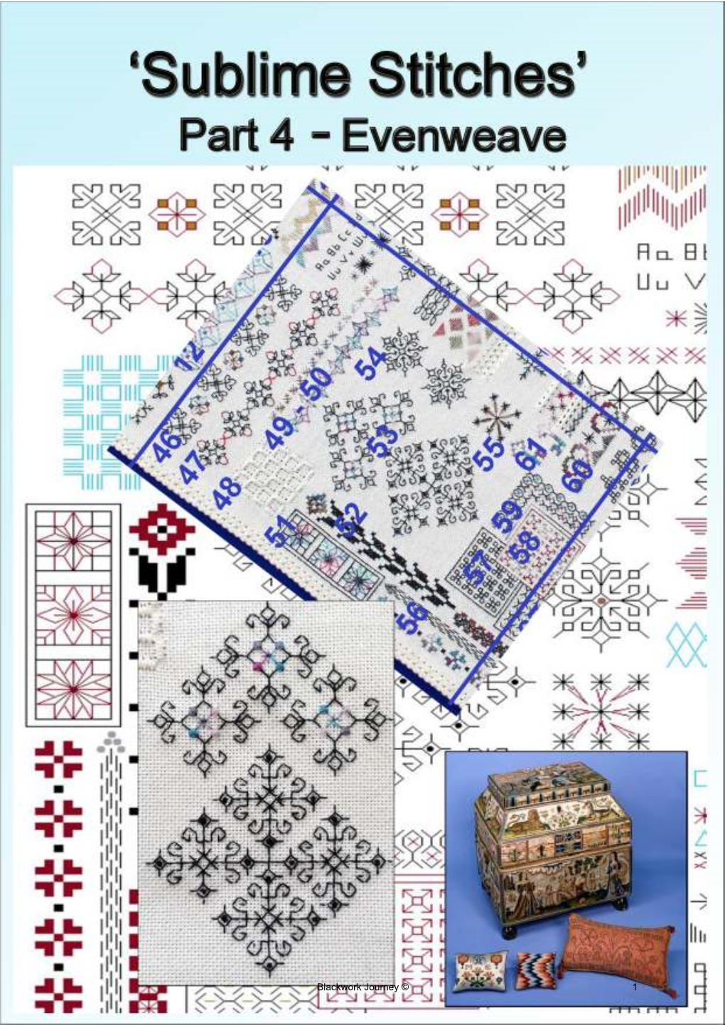 'Sublime Stitches' Evenweave Page 4 Patterns 46