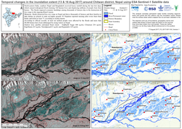 Temporal Changes in the Inundation Extent