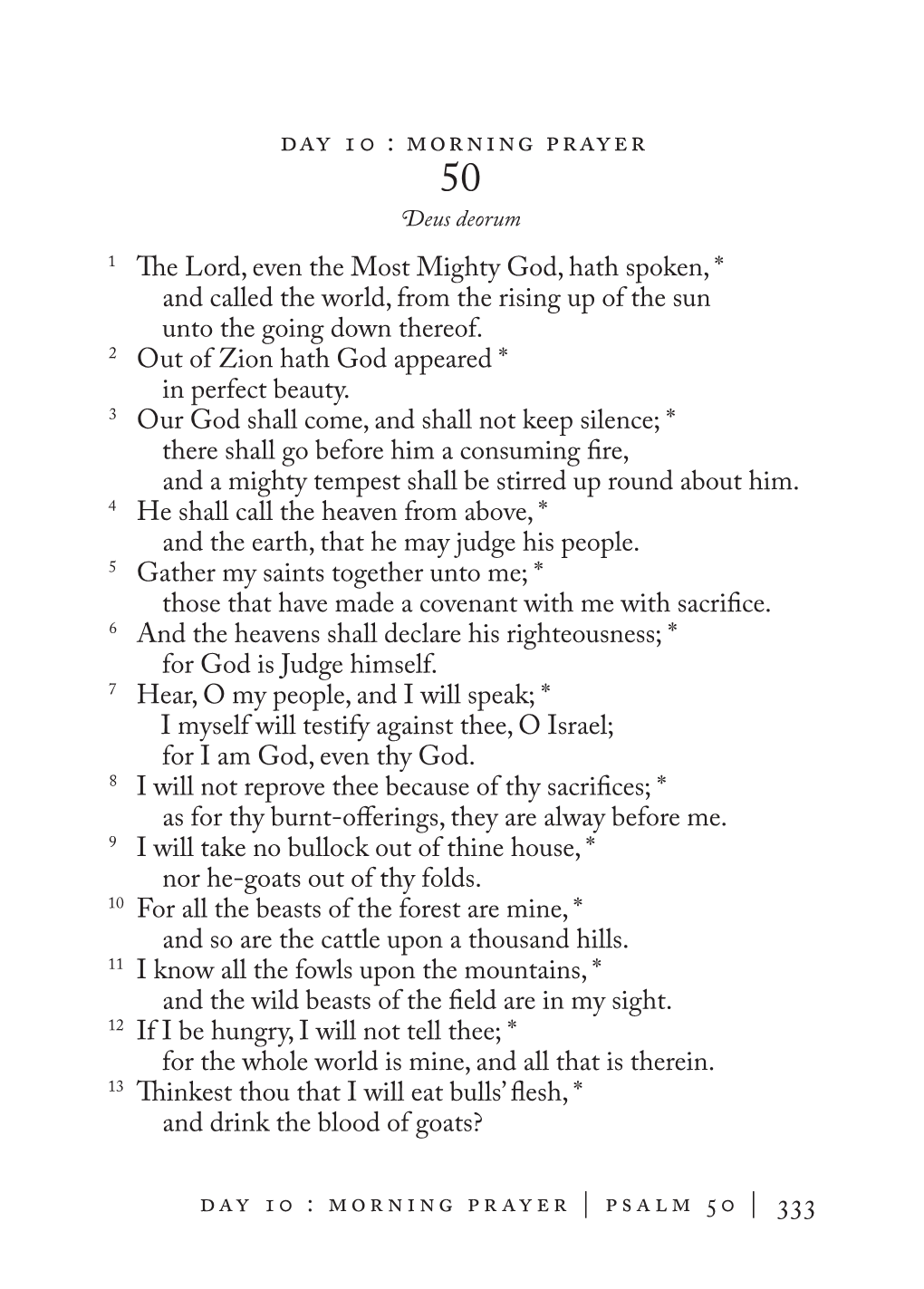 The Psalter – Psalms 50-100