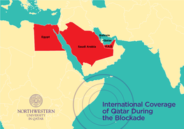 International Coverage of Qatar During the Blockade