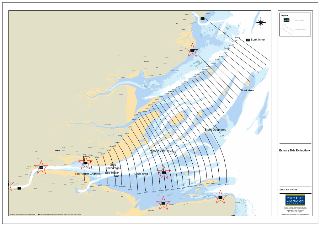 Sea Reach Channel Zulu Anchorages Sea Reach No1 Oaze Area Knock