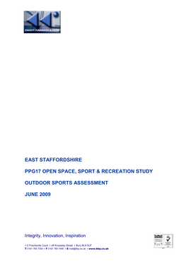 Outdoor Sports Assessment