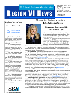 Region VI News