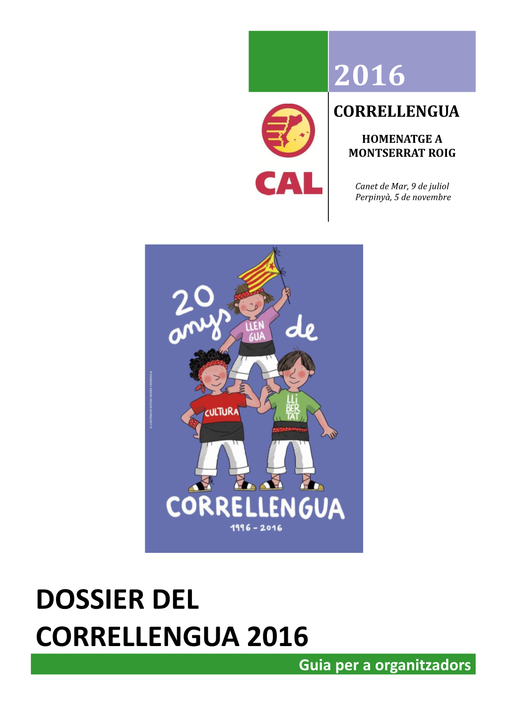 2016 Dossier Del Correllengua 2016