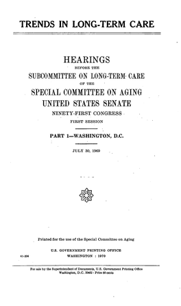 Trends in Long-Term Care Hearings
