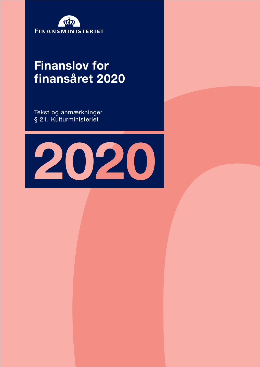 Finanslov for Finansåret 2020