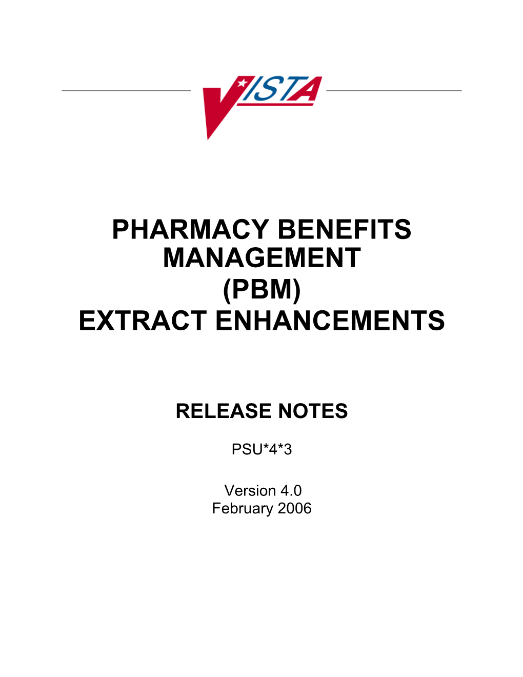 Pharmacy Benefits Management