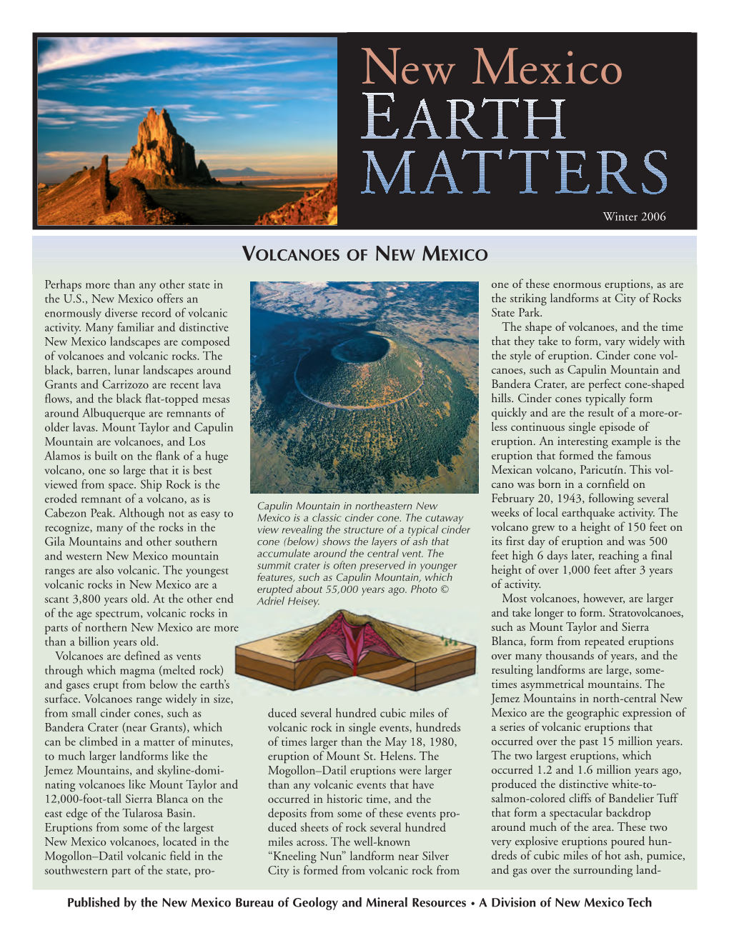 Volcanoes of New Mexico