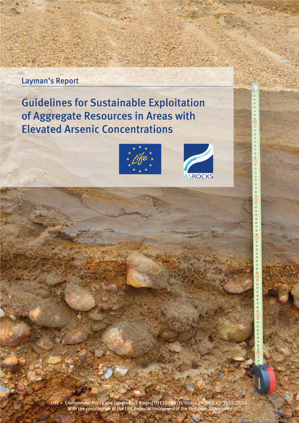 Guidelines for Sustainable Exploitation of Aggregate Resources in Areas with Elevated Arsenic Concentrations