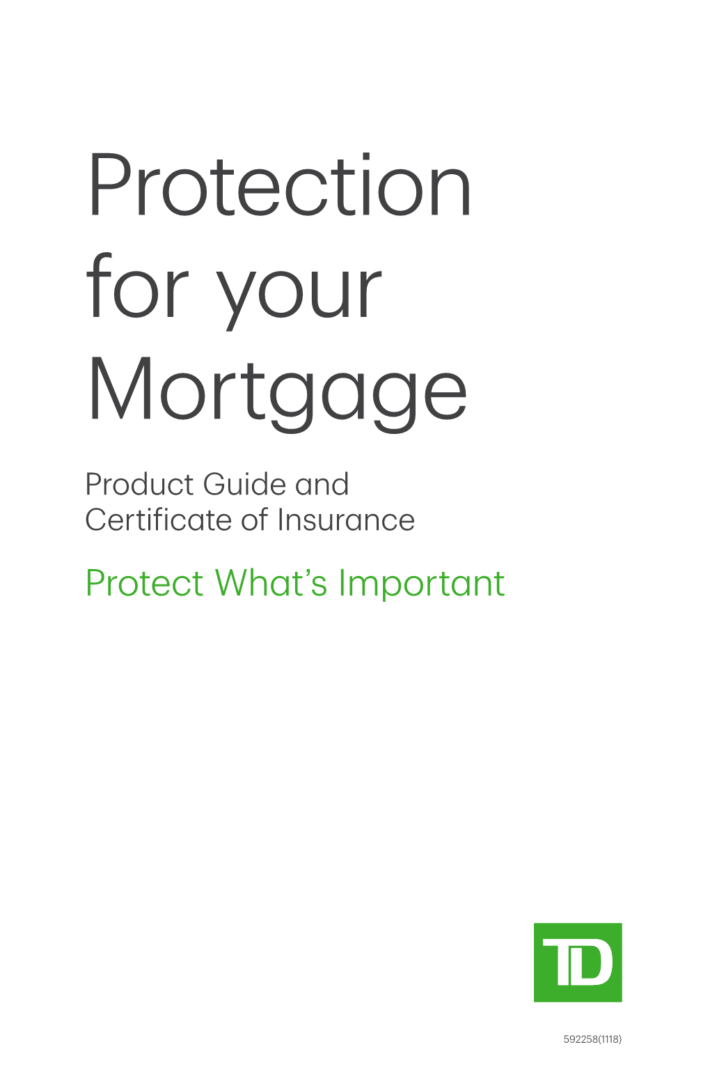 Protection for Your Mortgage