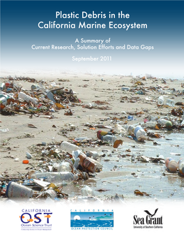 Plastic Debris in the California Marine Ecosystem