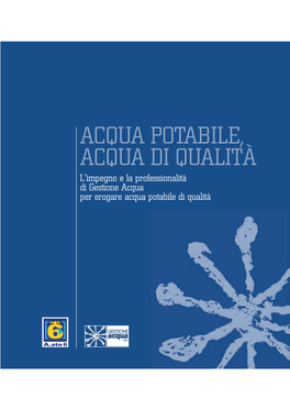 Acqua Potabile, Acqua Di Qualità