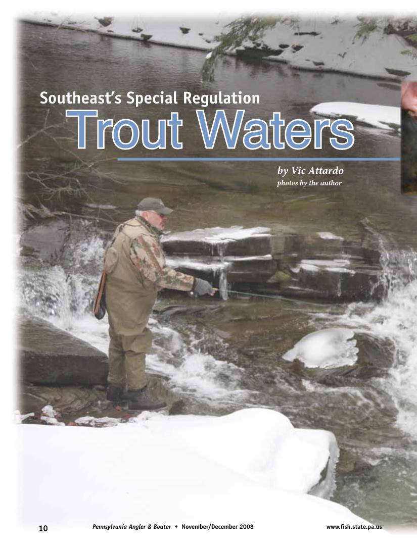 Southeast's Special Regulation Trout Waters