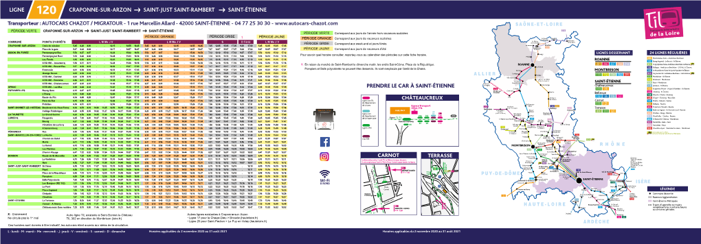 Horaires Ligne De Bus TIL 120 1,76 Mo