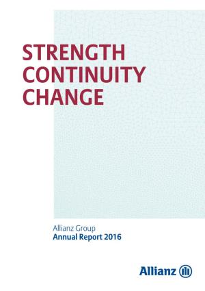 Strength Continuity Change