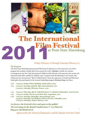 The International Film Festival at Penn State Harrisburg