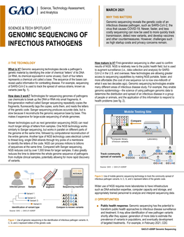 Genomic Sequencing of Infectious Pathogens