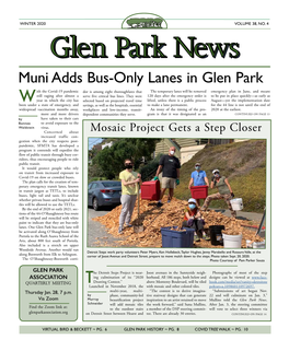 Glen Park News Winter 2020