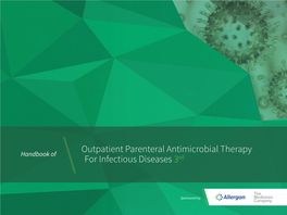Handbook of Outpatient Parenteral Antimicrobial Therapy (OPAT)