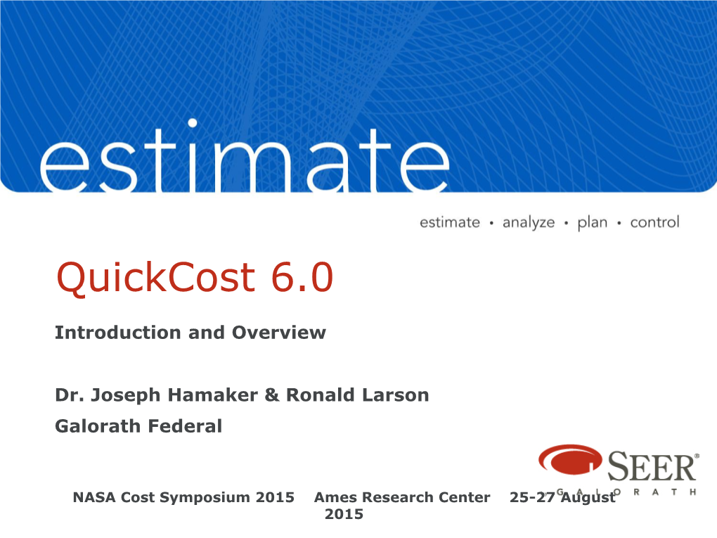 Quickcost 6.0