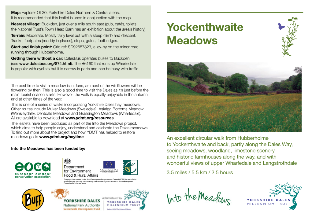 Download the Yockenthwaite Meadows Walk Guide