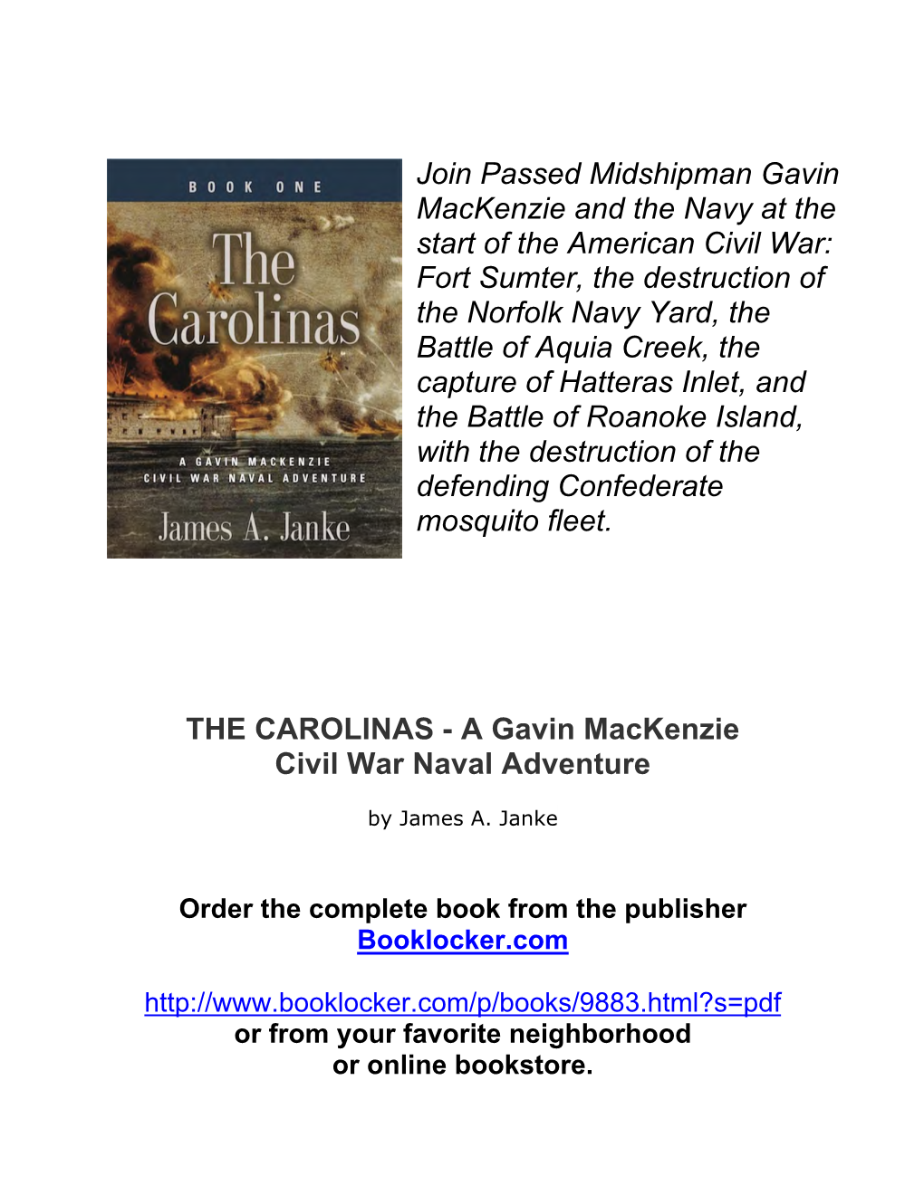 A Gavin Mackenzie Civil War Naval Adventure