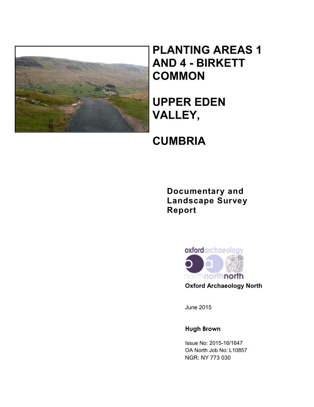 Birkett Common Upper Eden Valley, Cumbria