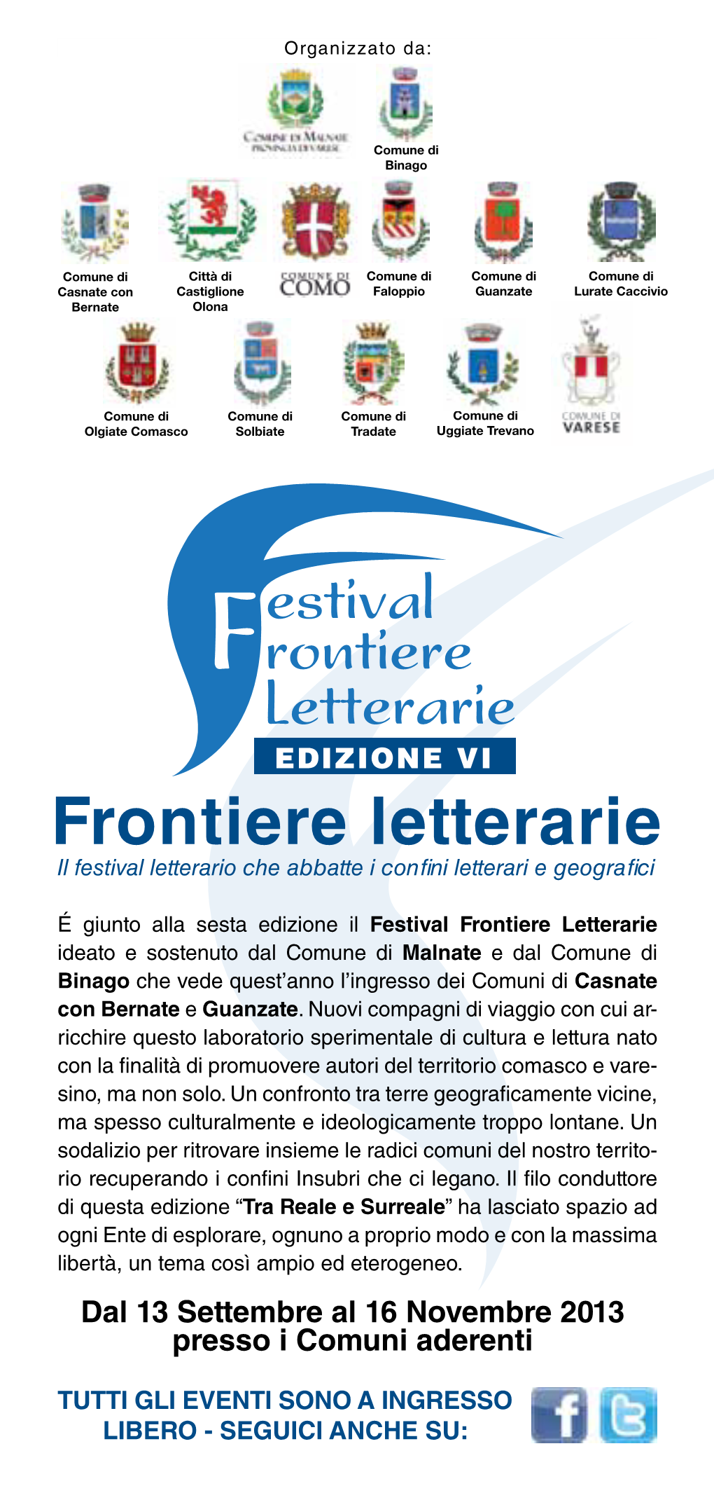 Frontiere Letterarie Il Festival Letterario Che Abbatte I Confini Letterari E Geografici