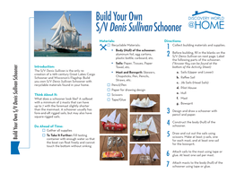 Build Your Own S/V Denis Sullivan Schooner