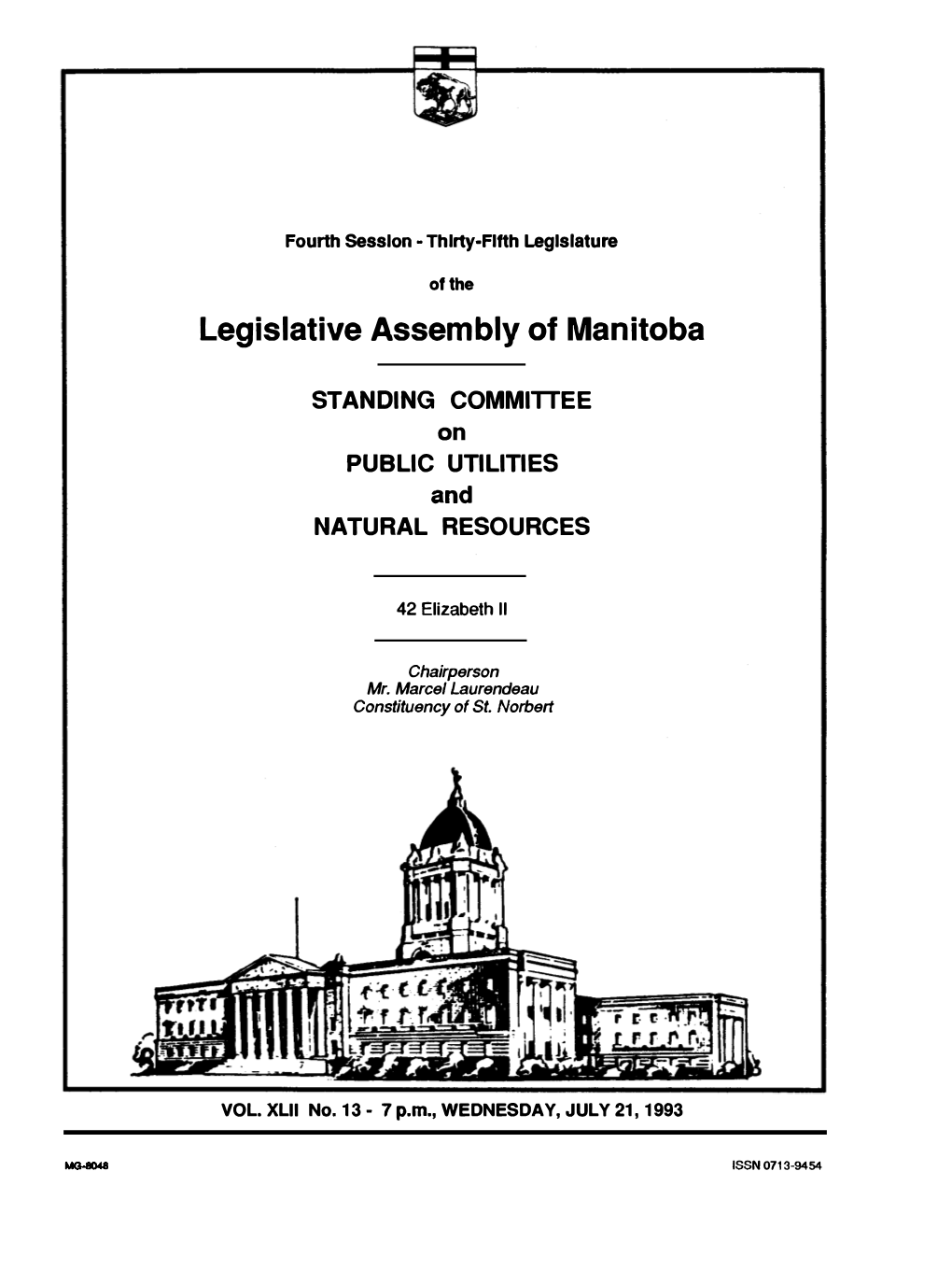 Legislative Assembly of Manitoba