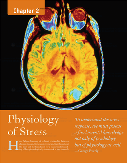 Physiology of Stress Complex and Integrative Way