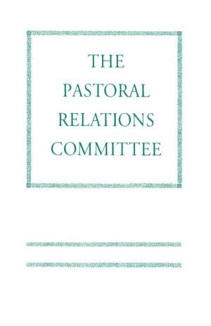 Pastoral Relations Committee