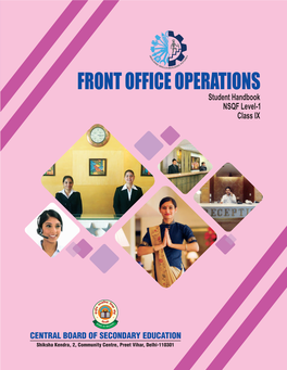 Front Office OPERATIONS